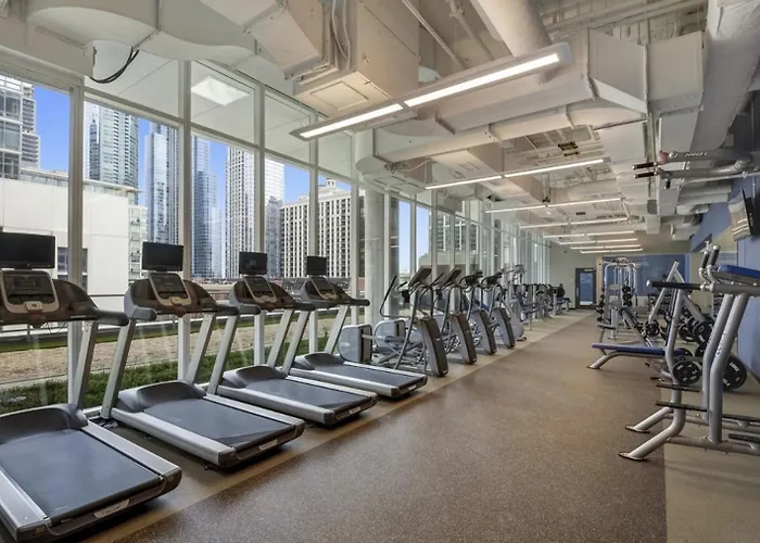 Апартаменты S Loop W Lounge Pool Gym Nr Grant Park Chi-761