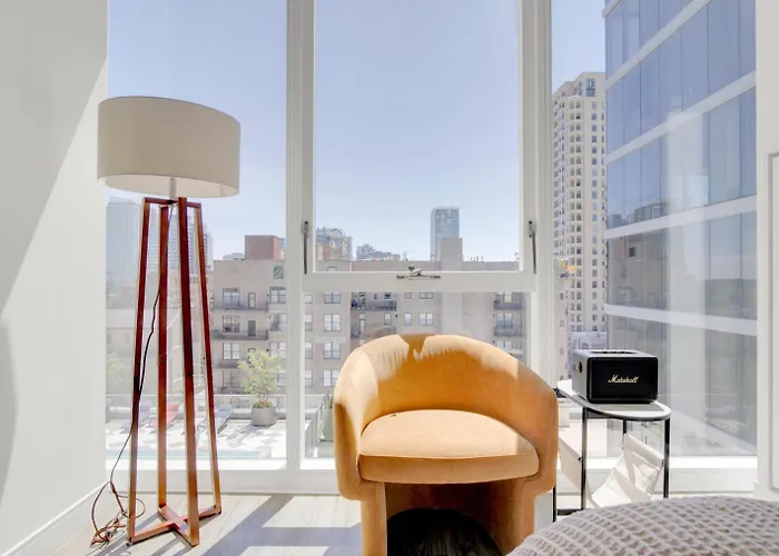 Апартаменты S Loop W Lounge Pool Gym Nr Grant Park Chi-761